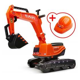 Kx080-4 Kubota Fa122 Ride On Excavator With Helmet And Opening Seat Rider