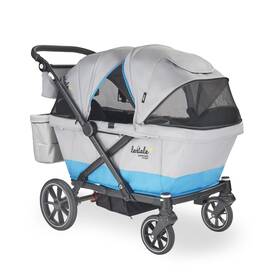 Larktale 349329510212 Compact Stroller Wagon With Reclining Seats For 2 Kids Caravan Coup