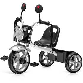 Lazery Tri-wh-01 Toddler Kids Tricycle For 2-4 Year Olds - Motorcycle Style Trike W Led Headli
