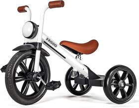 Lfun 313048467415 Kids Tricycle 12 Inch Puncture Free Wheel W Front Light Adjustable Seat Hei