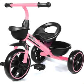 Lfun 445020196174 Kriddo Tricycle For 2-5 Year Olds - Pink Toddler Trike With Gift 24 Month To