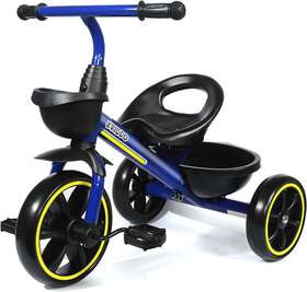 Lfun Tc003-blue Kids Tricycles Age 24 Month To 4 Years Toddler Trike For 2.5 5 Year Old