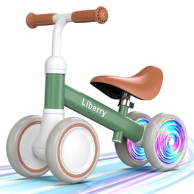 Liberry 10176 Light-up Baby Balance Bike With Adjustable Small Green Light