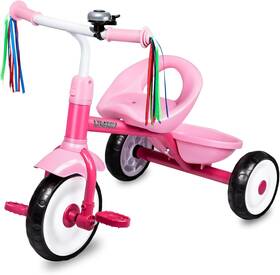 Liberry Cp001065 Toddler Tricycle Age 2 3 4 Years Old Kids Trike With Bell Back Basket