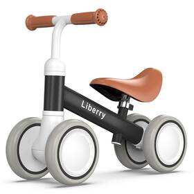 Liberry Cp00315 Baby Balance Bike With Adjustable Seat Toddler First Mini Black