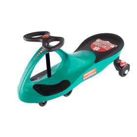Lil Rider 197315060635 Ambulance Wiggle Car Ride-on Toy For Kids No Batteries Or Pedals Indoor/outdoor