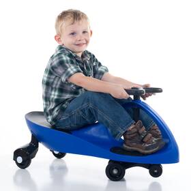 Lil Rider M380087 Zigzag Wiggle Car Ride On Toy Twistcar No Batteries Kids Energy Operated Blue