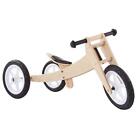 Lilfoot Rider 3-in-1 Balance Bike Multistage Wooden Walking Beginner Tricycle
