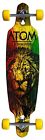 Lion Drop Yellow Atom Longboards 36- Longboard Rasta Through