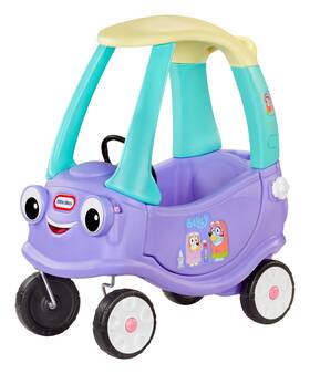 Little Tikes 050743641077 Bluey Grannies Car Coupe With 2 Accessories Foot-to-floor