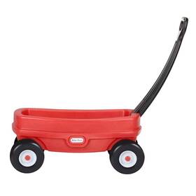 Little Tikes 050743641725 Wagon Red Black Indoor Outdoor Play Easy Assembly Made Tough Plastic Inside Out
