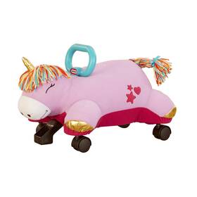 Little Tikes 050743656385 Unicorn Pillow Racer Soft Plush Ride-on Toy For Ages 1.5 Years And Up Large