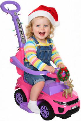 Llc 744759957290 2 In 1 Push Cars For Toddlers Kid Ride On Car Stroller Sliding With Hor