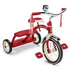 Long Red Happy Durable Deck Classic Nostalgic Kids Dual Toy Tricycle Lasting Long Red Happy Durable Deck Classic Nostalgic Kids Dual Toy Tricycle Lasting