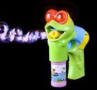 Los Angeles Superstore Light Up Frog Bubble Gun Led Blaster With 2 Bottles Of Juice 097138822857