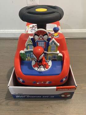 Marvel 061481 Lights Nft Sounds Spidey Adventure Ride-on Unisex Children 1-3 Years