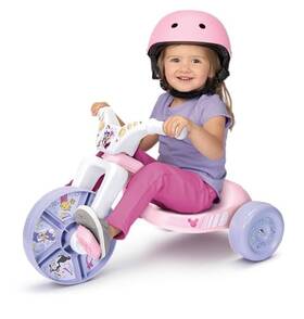 Minnie 609591 Mouse Toddler Kids Ride-on 8.5 Inch Fly Wheels Junior Cruiser Tricycle