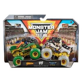 Monster Jam Eb5a362d-128a-4f12- 2024 Series 30 1 64 Diecast Truck 2-pack Dragon Vs Tempest