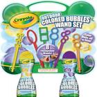 N-a Crayola Colored Bubbles Wand Set 071662374013