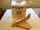 N-a Marvel Education Solid Hardwood Airplane Wing Span Three 0649829112817
