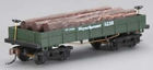 N-a Model Power Ho Rtr Ot Wood Log Car 0911587240218