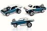N-a Unbranded Chevy Malibu Teal White Johnny Lightning Scale 0764072048925