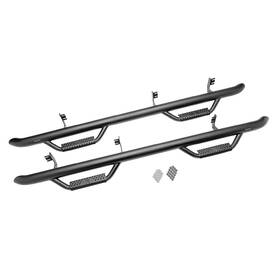 N-fab D1967qc-tx Realtruck Nerf Steps For Ram Cab Length Heavy Duty Steel Textured Black