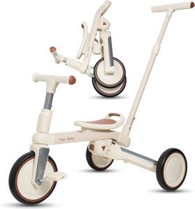 Nao Baby 445034266269 Toddler Tricycle 5-in-1 Folding Convertible For Toddlers 1-3 And Tricyc Nao Baby 445034266269 Toddler Tricycle 5-in-1 Folding Convertible For Toddlers 1-3 And Tricyc