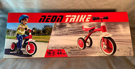 Neon Trike Mini-walker For Kids 18-36 Months Red New Sealed Max 44 Lbs