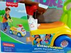 New Fisher-price Little People Music Parade Ride On Car White Mpn 82031064