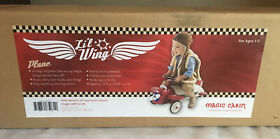 New Magic Cabin Lifootl Wing Steel Body Wings Kids Ride On Airplane Ages 1-3 Yrs