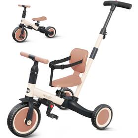 Newyoo B0cwltlc2f 5-in-1 Toddler Tricycle With Push Handle 1-3 Year Old Kids Bike Khaki