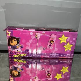 Nickelodeon 085955066103 Brava Pink Dora The Explorer Wheel Scooter - New Open Box
