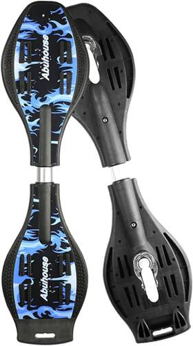 Nobrand Hafiery902441 Deluxe Junior Caster Board With Illuminating Wheels Twistboard For Kids 8
