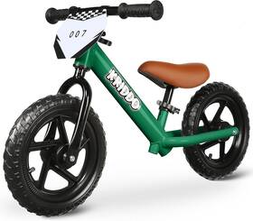 Nobrand Kb002-green Toddler Balance Bike For 2-5 Years 12 Inch With Stickers Gift Boys Girls