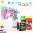 Non Applicabile Shinehalo Transparent Bubble Blaster Gun Blower Shooter Light