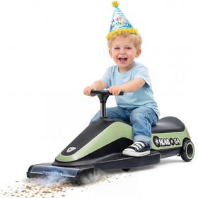 Oh1098 Ohlagoga Indoor Kids Vacuum Racer 12v Electric Anti-rollover Wiggle Car - 2.5/5 Mph A