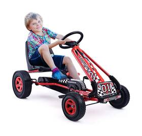 Outdoor Basic Ty283250 Homgx Pedal Go Kart Kids With Adjustable Bucket Seat Rubber
