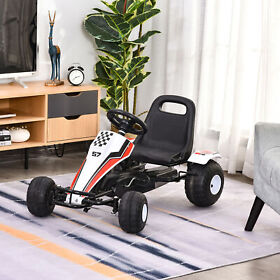 Outdoor Children Playing Pedal Kart Toy Wgear Adjustments And Comfort Seat Race
