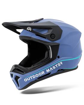 Outdoormaster 198387032186 Full Face Mountain Bike Helmet For Men And Women - Durable Impac
