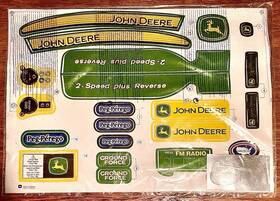 Mmev1376us Peg Perego John Deere Gator Decal Sticker Label Graphics Logo Set #mmev1376us
