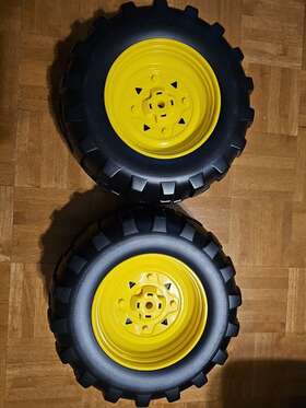 Sarp9253sny Peg Perego John Deere Gator Hpx Front Wheel Set 2 Tires Left And Right - New Sarp9253sny Peg Perego John Deere Gator Hpx Front Wheel Set 2 Tires Left And Right - New