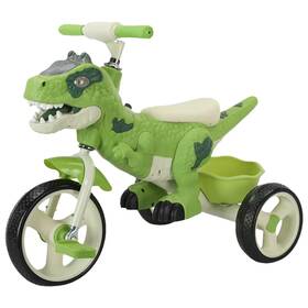 Pmhmer 798918819325 Dinosaur Kids Tricycle For Rider Toddlers 2-6 Years - Trike Bike With Music