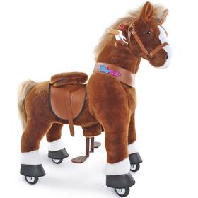 Ponycycle 731889030658 Kids Ride On Horse For Toys Classic Model U With Brake/ 36 Inch Hei