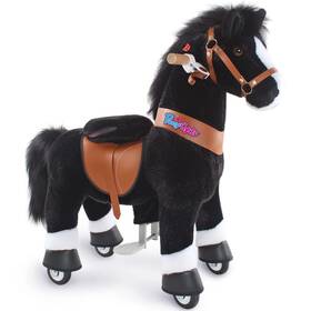 Ponycycle Toy-ponycycle-3-5-black-u326 Kids Ride Horse Riding Horses For 3-4 Years Old On Toy W