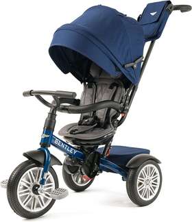 Posh Baby & Kids 445017592569 Bentley Trike - All Terrain Toddler Bike 6-in-1 Officially Licensed And Designed