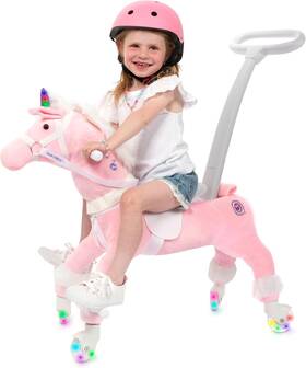 Power Pony 313094352376 Ride On Unicorn Riding Toy For 2 Kids - Ponies Push Pull Power Pony 313094352376 Ride On Unicorn Riding Toy For 2 Kids - Ponies Push Pull