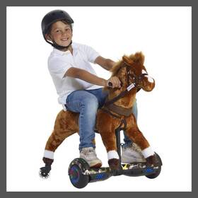 Power Pony 89083782 Powered Rideable Ride-on Led Lights Foot Engine Ios Connectivity