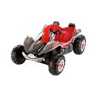 Power Toy Atv Race Play Wheels Car Kids Red Cart Outdoor Ride Pretend