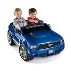 Power Wheels Boss Mustang Ride On Blue 746775089207